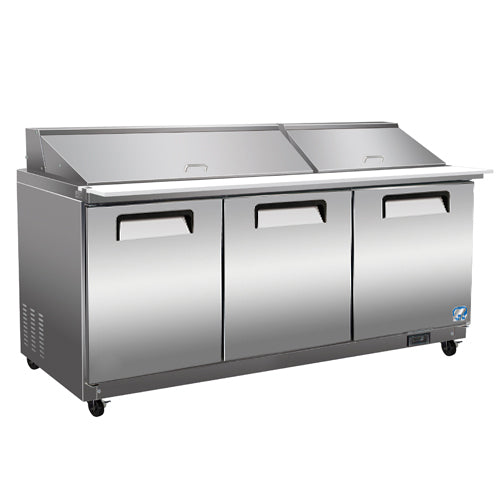 Préparation de salades sandwich MEGA COLDZONE-72STM-3D