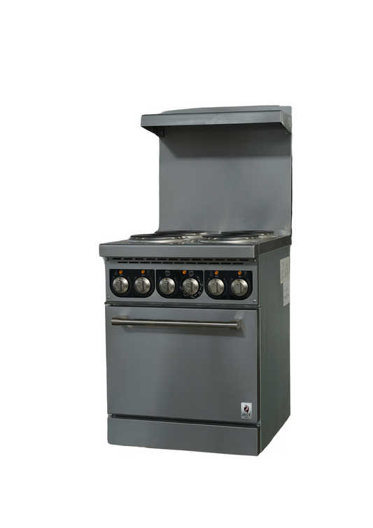 Cuisinière électrique 4 feux 24" - HZ-ER24