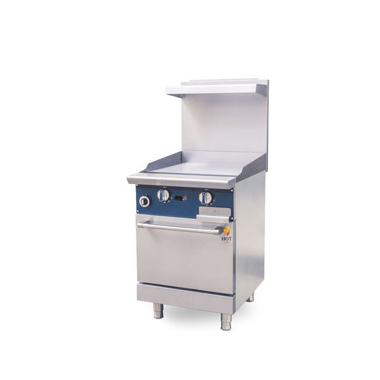 Cuisinière à gaz 24" avec plaque de cuisson HZ-R24-24MG